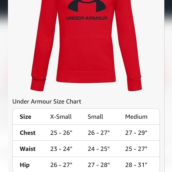 Under Armour Red Hoodie NWT - Picture 3 of 11
